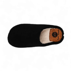 The Teddy Black-slippers