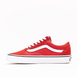 Vans old skool red ואנס אולד סקול