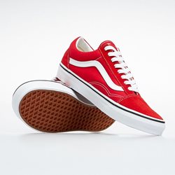 vans old skool red