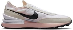 nike waffle one white-pink-black