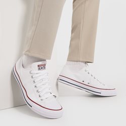 Converse Allstar low white